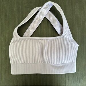 BuffBunny Sculpt Seamless Sports Bra, Frosted Purple